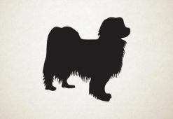 Silhouette hond - Phalene