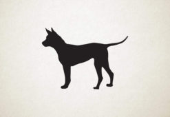Silhouette hond - Phu Quoc Ridgeback Dog