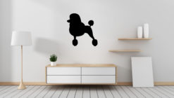 Silhouette hond - Poodle - Poedel