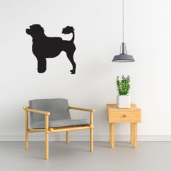 Silhouette hond - Portuguese Water Dog - Portugese Waterhond