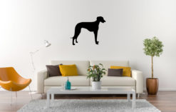 Silhouette hond - Rampur Greyhound