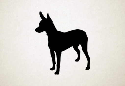 Silhouette hond - Ratonero Valenciano