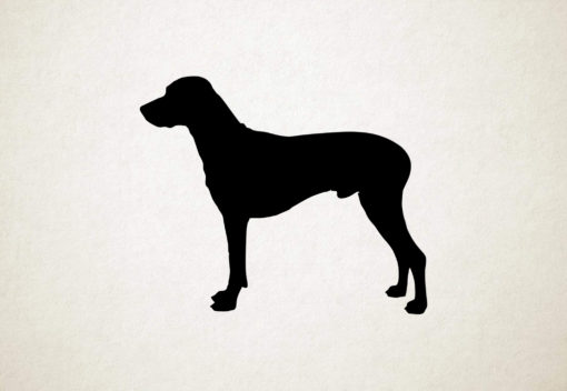 Silhouette hond - Rhodesian Ridgeback