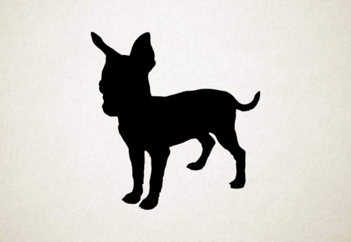 Silhouette hond - Russian Toy