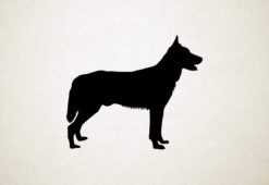 Silhouette hond - Saarlooswolfhond - Saarlooswolfhond