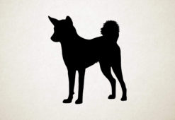 Silhouette hond - Santal Hound