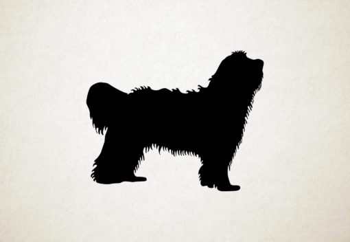 Silhouette hond - Schapendoes - Schapendoes