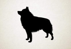 Silhouette hond - Schipperke