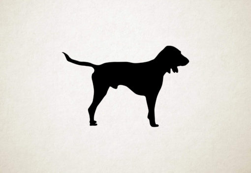 Silhouette hond - Schweizer Laufhund