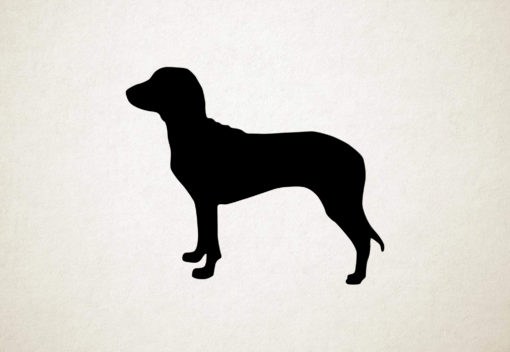 Silhouette hond - Schweizerischer Niederlaufhund