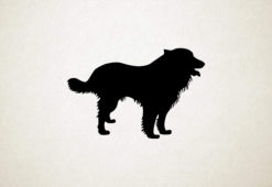 Silhouette hond - Scotch Collie - Schotse Collie