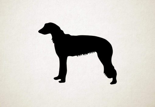 Silhouette hond - Scottish Deerhound - Schotse Herdershond