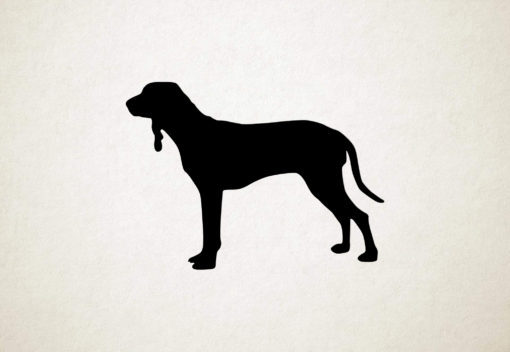 Silhouette hond - Segugio Italiano