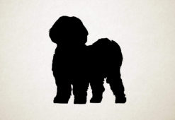 Silhouette hond - Shih Tzu