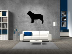 Silhouette hond - Spanish Mastiff - Spaanse Mastiff