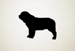 Silhouette hond - Spanish Mastiff - Spaanse Mastiff