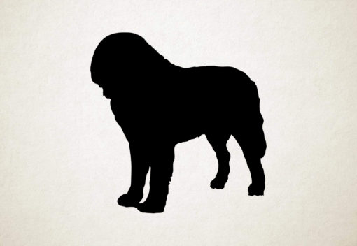 Silhouette hond - St Bernard