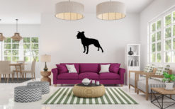 Silhouette hond - Staffordshire Terrier