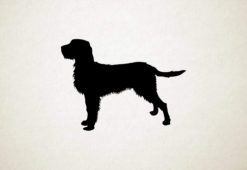 Silhouette hond - Styrian Coarse-haired Hound - Stiermarken ruwharige hond