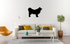 Silhouette hond - Swedish Lapphund - Zweedse Lappenhond