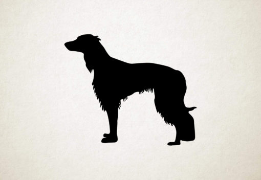 Silhouette hond - Taigan
