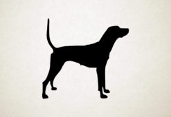 Silhouette hond - Tennessee Treeing Brindle