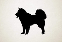 Silhouette hond - Thai Bangkaew Dog - Thaise Bangkaew-hond