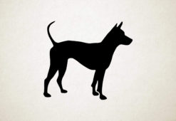 Silhouette hond - Thai Ridgeback
