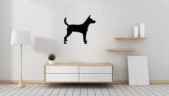 Silhouette hond - Toy Fox Terrier