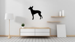 Silhouette hond - Toy Manchester Terrier