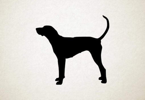 Silhouette hond - Treeing Walker Coonhound