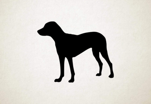 Silhouette hond - Tyrolean Hound - Tiroler windhond