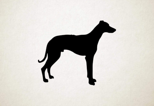 Silhouette hond - Vanjari Hound