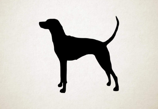 Silhouette hond - Vizsla