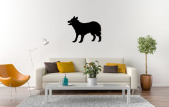 Silhouette hond - Welsh Sheepdog - Welsh Sheepdog