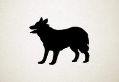 Silhouette hond - Welsh Sheepdog - Welsh Sheepdog