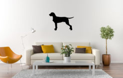 Silhouette hond - Wirehaired Vizsla - Ruwharige Vizsla