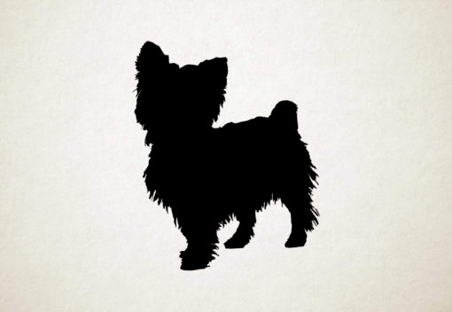 Silhouette hond - Yorkshire Terrier