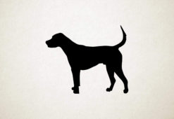 Amerikaanse Foxhound - Silhouette hond