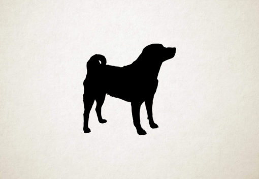 Appenzeller Sennenhond - Silhouette hond