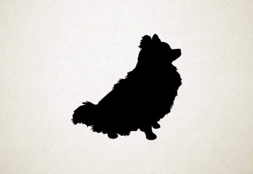 Aussiepom - Silhouette hond