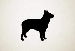 Australische Stompstaart Veedrijvershond - Silhouette hond