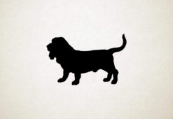 Basset  Retriever - Silhouette hond