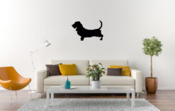Basset Hound - Silhouette hond