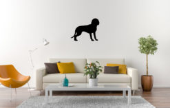 Beierse bergzweethond - Bavarian mountain Scent Hound - Silhouette hond