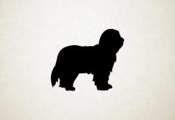 Bearded Collie - Silhouette hond