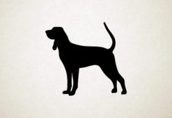 Black And Tan Coonhound - Silhouette hond