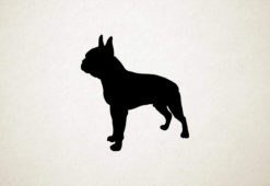Boston Terrier - Silhouette hond