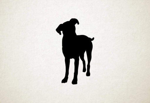 Boxmatian - Silhouette hond