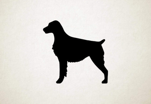 Brittany Spaniel - Silhouette hond